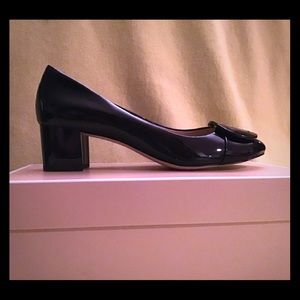 NIB MCHAEL Michael Kors Pauline Black Patent 8.5